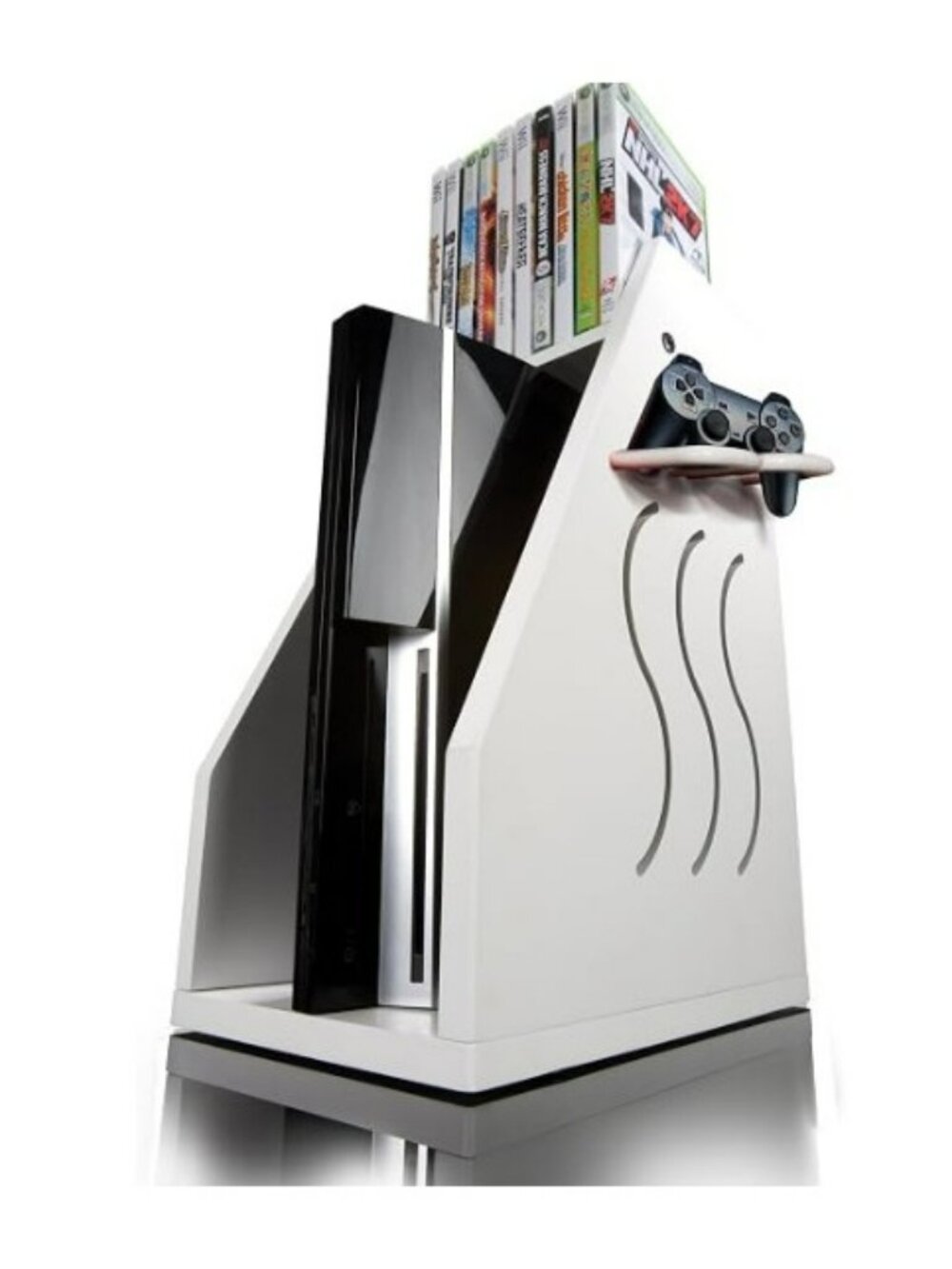 GameOn Video Gaming Console Storage Playstation 2 3 4 5 Xbox One X